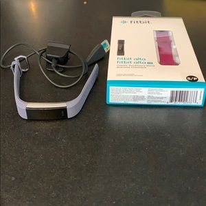 Fitbit Alta HR with Charging Cable and Extra Band